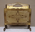 ITALIAN GILTWOOD MAGAZINE RACK